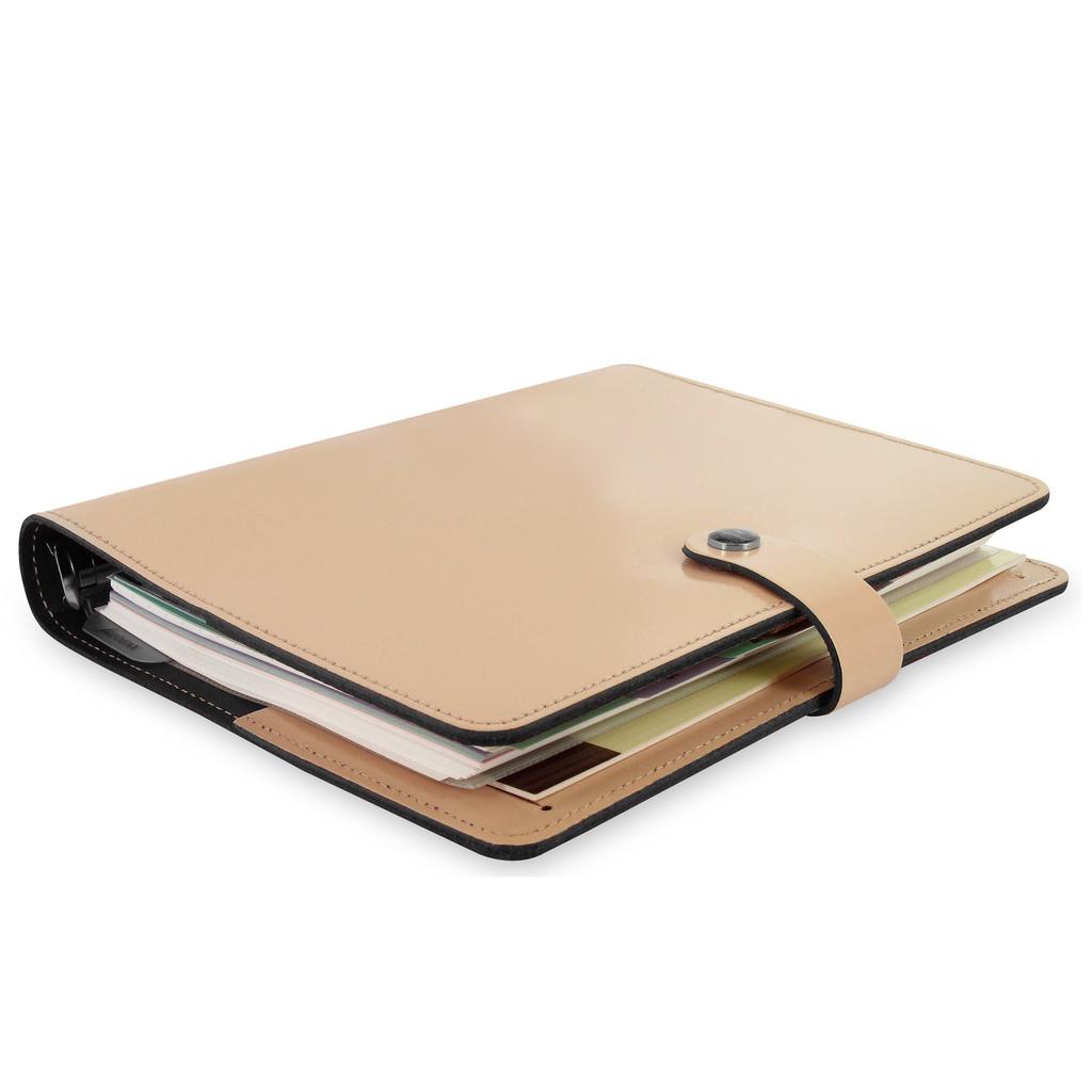Filofax Original A5 Beige System Planner 17-022387 (Official Import)