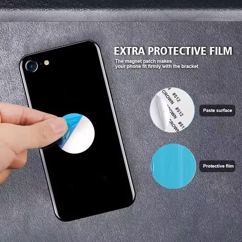 2026 Hot For Renault Hub Caps Car Metal Magnet Phone Holder Car Interior Accessories For Renault Megane 2 3 4 Twingo Clio Talism
