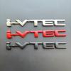 3D Chrome Metal Car Letters Rear Trunk Badge Emblem IVTEC Logo I VTEC Sticker For Honda City Civic Accord Jazz CRV  Accessories