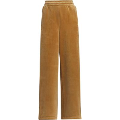 Lounge FW24 Comfortable Fashion Soft Skin-Friendly Loose Mid-Rise Elastic Knit Sports Pants Women Bottoms Desert-Brown JJ1125