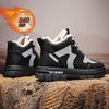 Martin Boots Men's Winter Velvet Thickened Thermal Cotton Shoes Trendy Versatile Men's Shoes Snow Boots Casual Tooling Cotton Boots