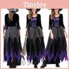 Costume Witch Cosplay With Polyester Material For Halloween And Cosplay Parties
