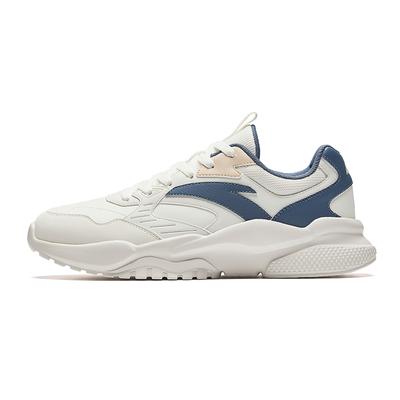 Life Series Gravity Simple Versatile Non-Slip Wear-Resistant Low-Top Casual Shoes Men Sneakers White Gray Blue 912418854-10