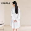 EICHITOO Lightweight Long-Sleeve Shirt Dress