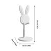 Cartoon Bunny Desktop Mobile Phone Holder Stand Smartphone Tablet Bracket Adjustable Telescopic Lifting Lazy Bracket