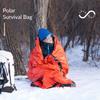 Reflective Survival Sleep Bag Heavy Type Thermals Protecting Shelter for Outdoor Camping Hiking