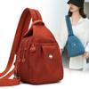 New Women's Double-Shoulder Backpack, Luxury Design, Small-Batch Large Capacity, Oxford Cloth Tote Bag, Crossbody Bag for Women