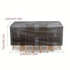 240 Sizes of Patio Furniture Covers, Table and Chair Covers, Waterproof, Dustproof, UV-proof 210D Oxford Cloth Protective Cover