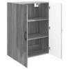 Wall Mounted Cabinet Grey Sonoma 66 x 34.5 x 90 cm Particleboard