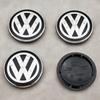 For Volkswagen GoFor VW Volkswagen Jetta MK5 Golf 4Pcs 65mm Car Wheel Center Hub Caps For Volkswagen VW Golf Passat Tiguan Lamando Teramont Cross