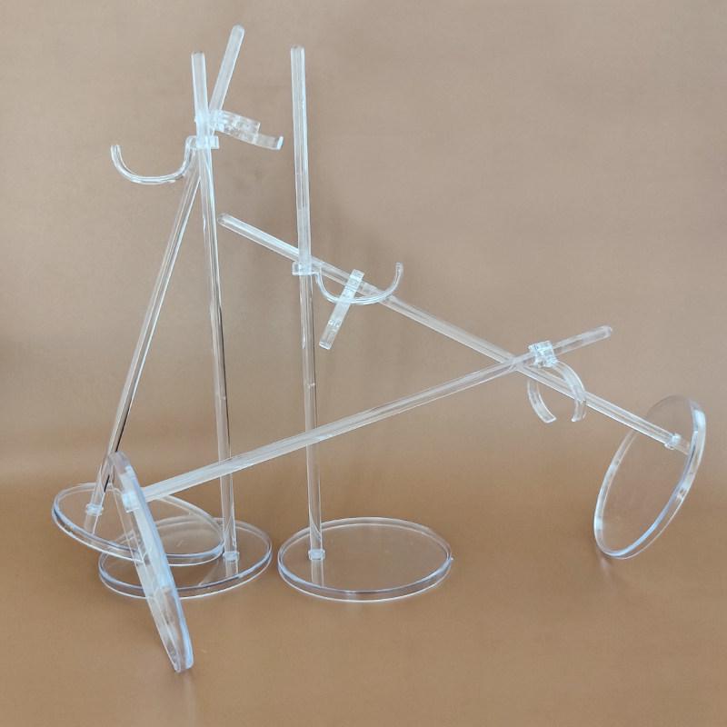 

Bracket Small 5/6/8 Points Display Stand for YMY Body Doll Figures, Transparent 1 unit