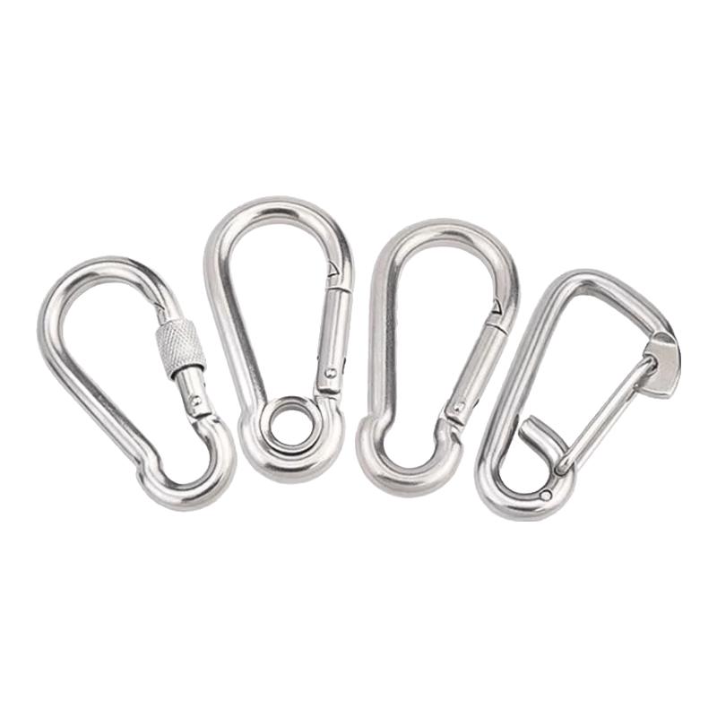JINGULAO 304 Stainless Steel Spring Snap Hook M10
