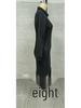 2025 Western Cowboy Style Suede Tassel Slim Fit Long Sleeve Dress