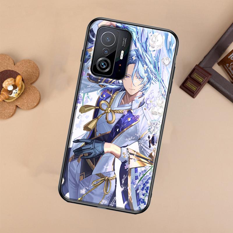 Kamisato Ayato Genshin Impact For POCO X5 X4 X3 F5 Pro M4 M5s F3 F4 GT C40 Phone Case For Xiaomi 12T 11T 13 Pro 12 Lite