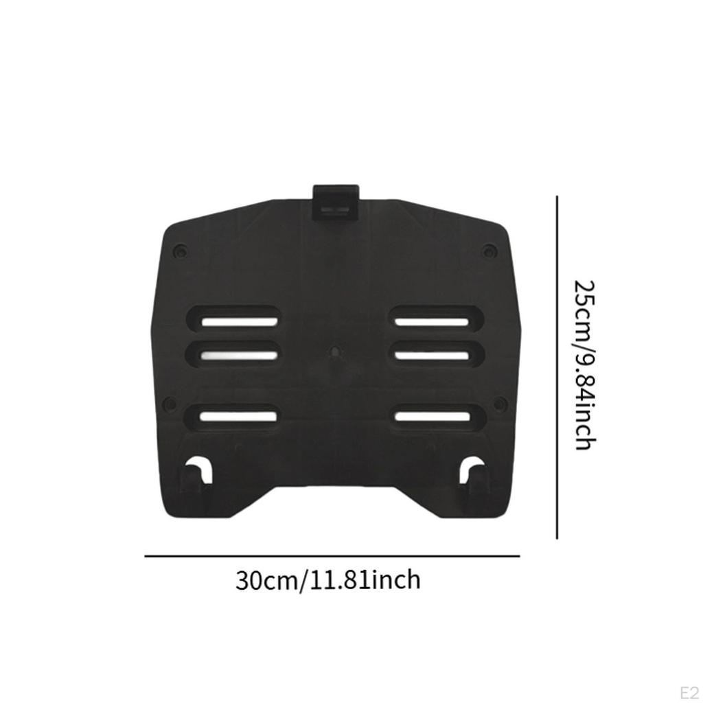 Motorcycle Rear Carrier Support Mount Rack Easy To Install Multipurpose Stable Parts Accessory