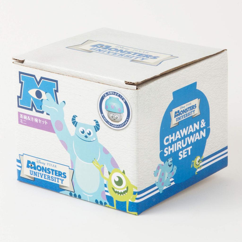 Disney Pixar [Monsters University] Mike Mini Soup and Rice Bowl Set SAN2221-2