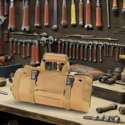 Tienda de campaña al aire libre, bolsa de almacenamiento de uñas para el suelo, martillo para tienda, bolsa de almacenamiento para uñas de tierra larga, portátil