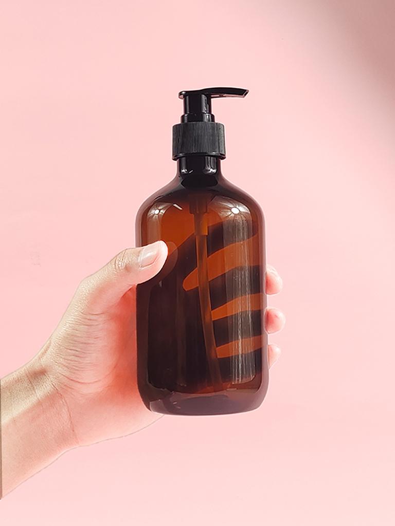 150ML 300ML 500MLEmpty Bath Pump Bottle Bathroom Portable Soap Dispensers Refillable Lotion Shampoo Shower Gel Soap Container