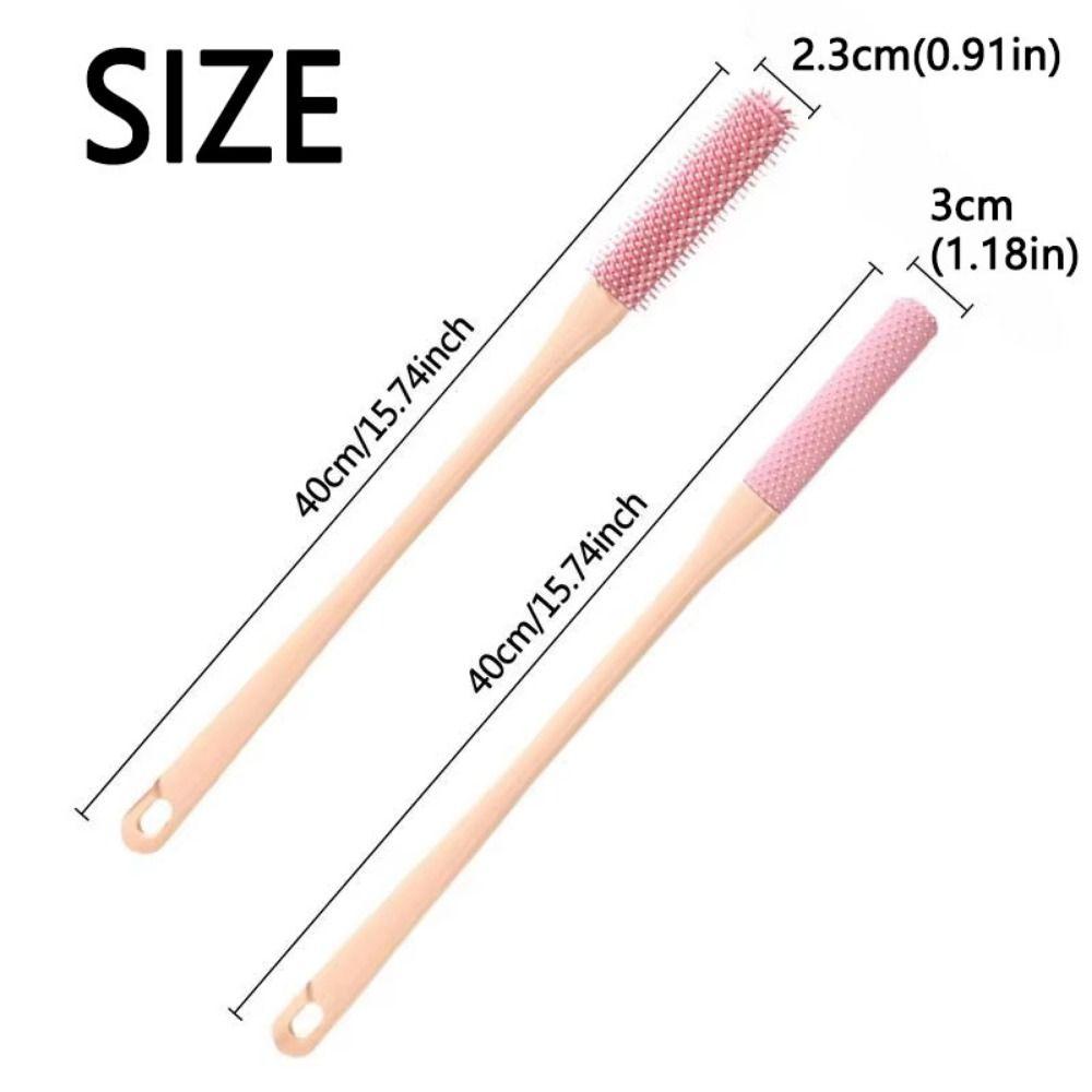 2Pcs Soft Toe Gap Cleaning Brush Creative Foot Cleaning Tool Silicone Toe Brush  Foot Cleaner