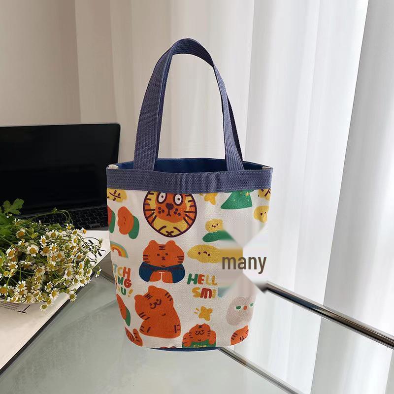 2023 Women's Canvas Handbag: Cute Lunch Box & School/Work Tote