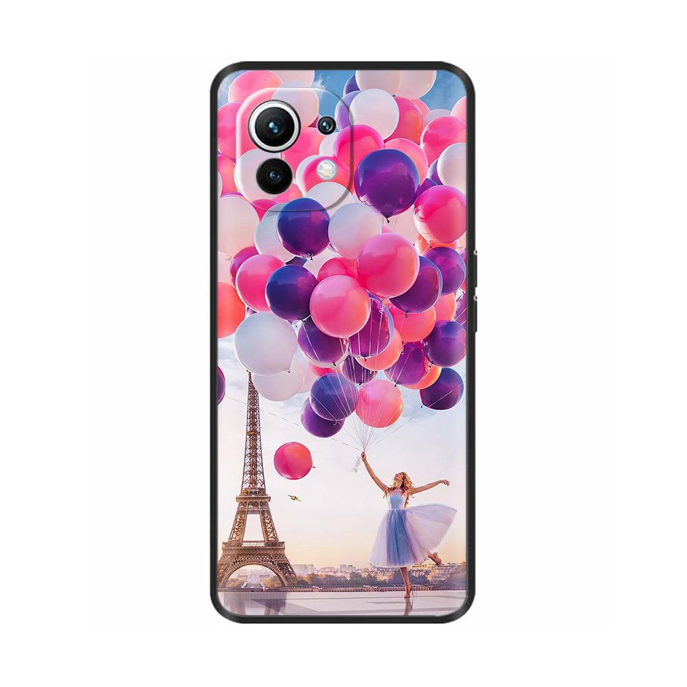 For Xiaomi 11 Lite 5G NE Case Shockproof Soft Silicone Back Cover For Xiaomi Mi 11 Lite 5G Phone Case Mi11 11Lite NE Funda Coque