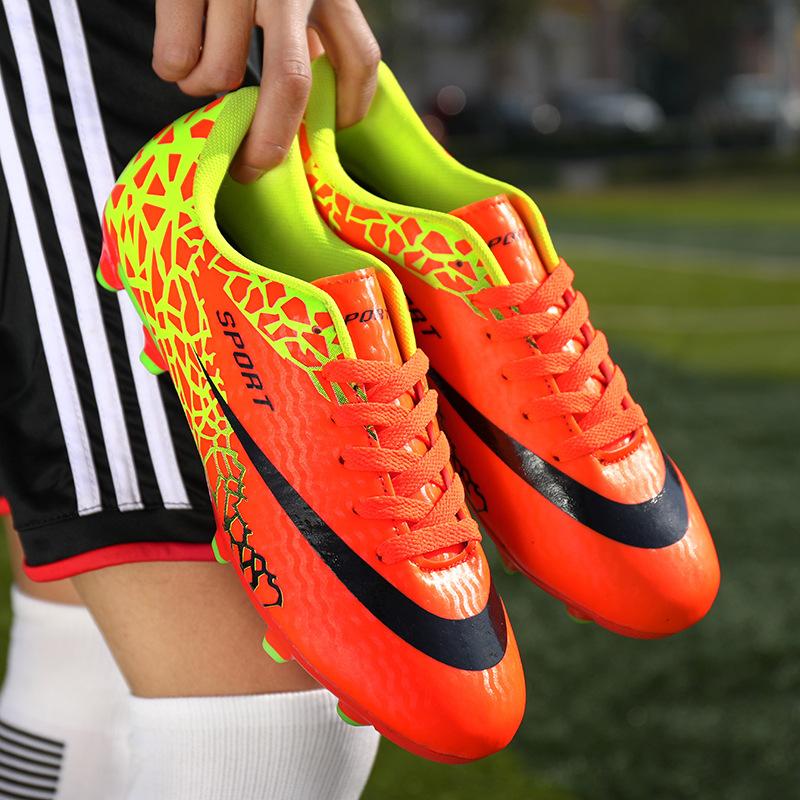 Foreign trade men's and women's football shoes sports football shoes long nails broken nails football game training shoes wear-resistant