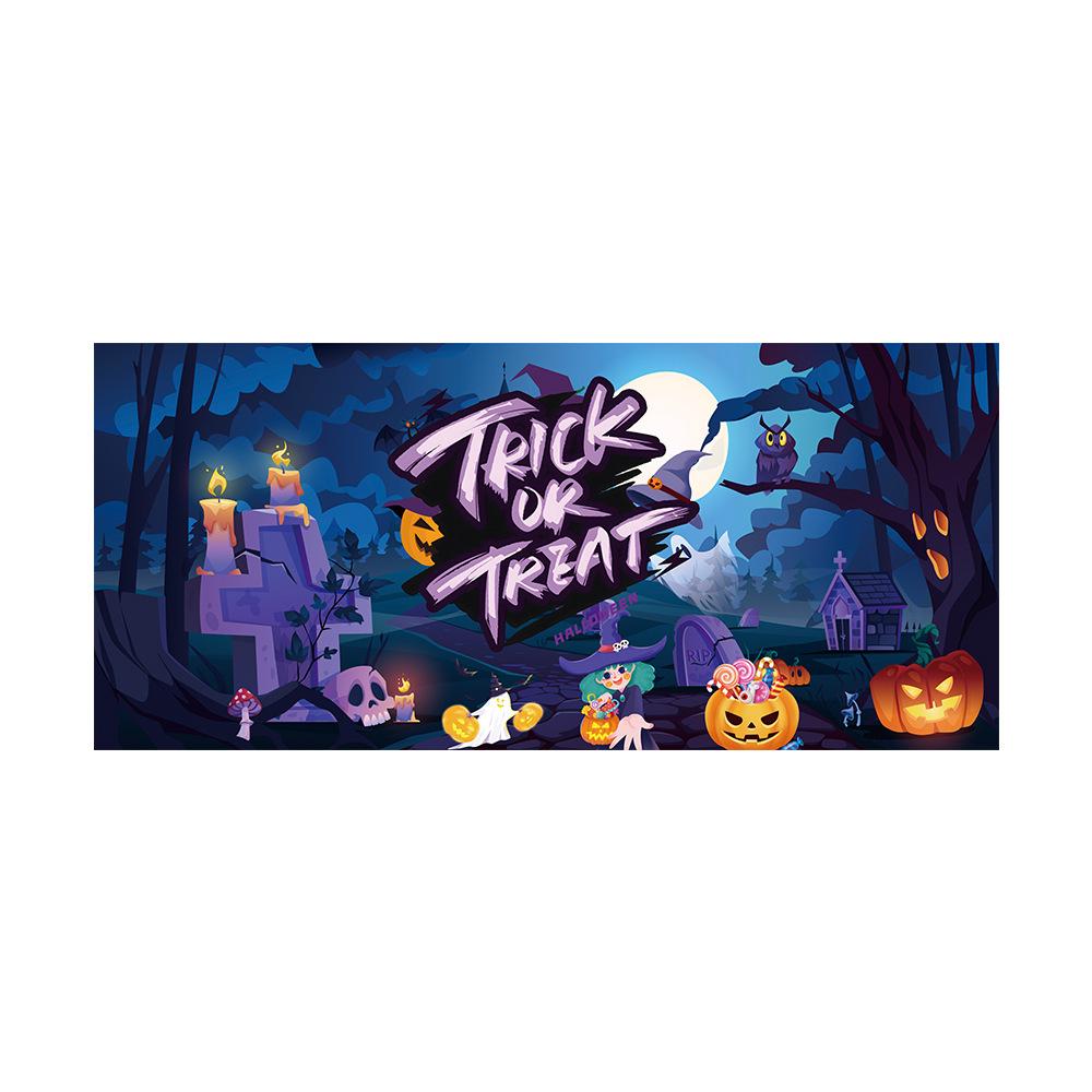 Halloween & Christmas Garage Banner Decorations