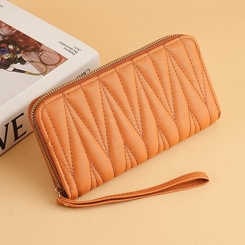 Women Wallets Macaron Color Long Wallet - Clutch Purse, Coin Pouch & Card Holder