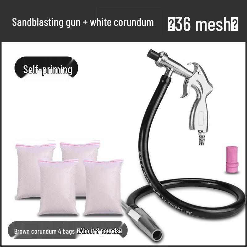 Tianfeng Handheld Pneumatic Sandblasting Gun - Rust Remover & Metal Refurbisher