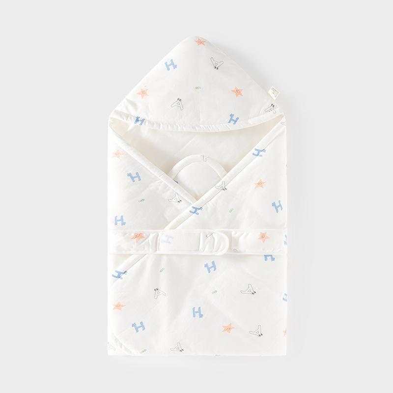 Pure Cotton Newborn Swaddle Blanket for Spring, Autumn, and Winter - 80g Thin Quilt for Delivery Room