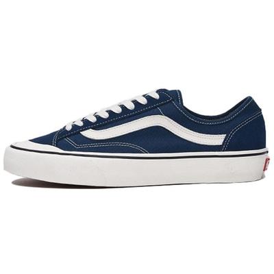 Style 36 Sf Low Top Skate Shoes Unisex Sneakers Blue White VN0A3MVLTWX