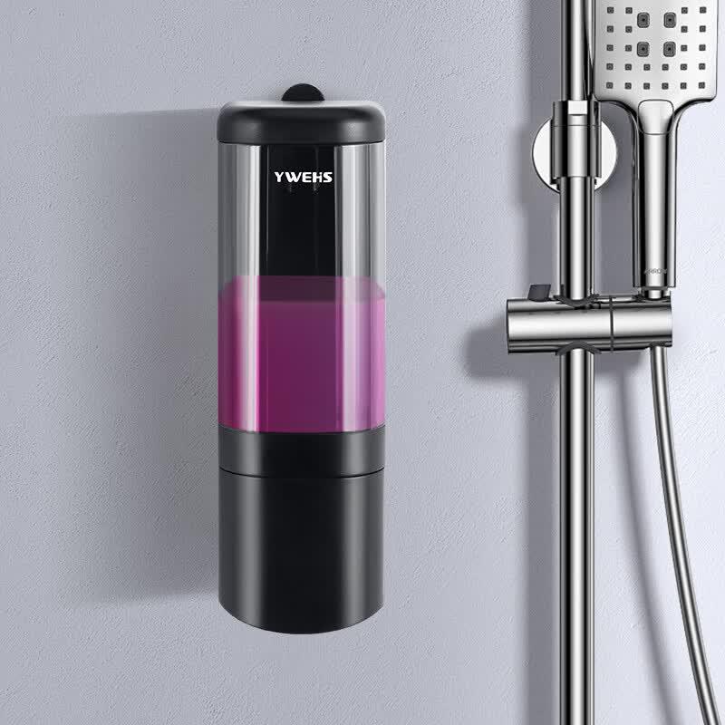 YWEHS Wall-Mounted Manual Soap Dispenser