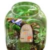 10pcs Fairy Door Miniature Wooden Garden Doors Windows Unfinished Window Mini House DIY Craft for Wall Home Party Decoration