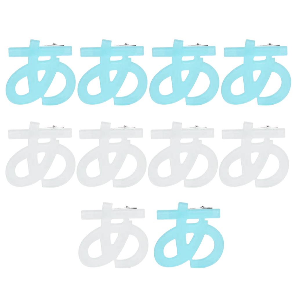 10 יחידות קליפס שיער אופי יפני אלגנטי סיכת שיער סיכות שיער סיכות שיער בעבודת יד אביזר כיסוי ראש