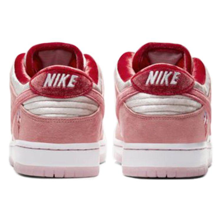 StrangeLove x Nike Dunk Low SB Adidași Unisex Ziua Îndrăgostiților Roz Bright-Melon Roșu Gym CT2552-800