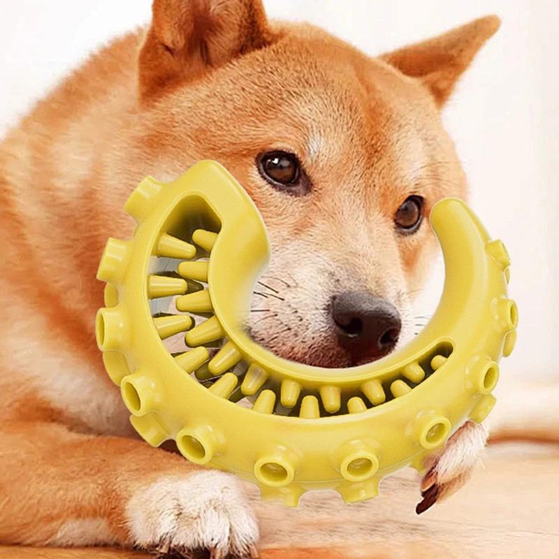 Tpr Bite Resistant Dog Chew Toys For Small Medium Dogs Long Lasting Teeth Cleaning Chew Toy Puppy Teething Relief Interactive