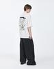 ZIOSONGZIO Schwitters Open Collar T-Shirt White Zi3Ts312Wh