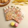 20Pcs/pack Thanksgiving Pumpkin Tissue Two Layer Printed Handkerchief Party Decoration Table Dinner Paper