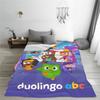 Duolingo Abc Blanket Ultra Soft Throw Blankets for Bed Multiple Sizes Rug Piece