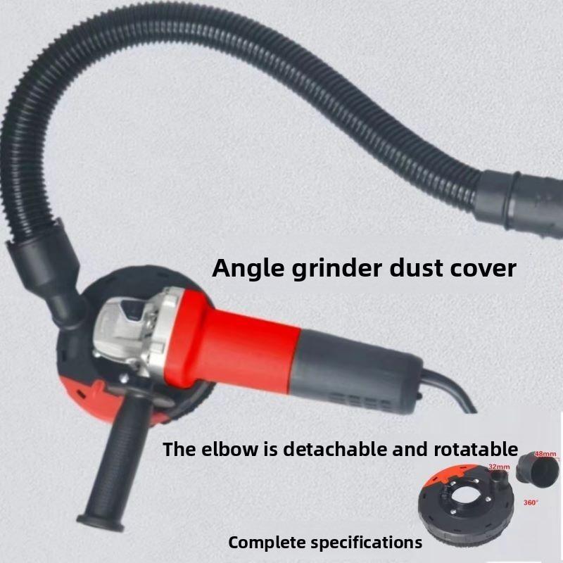 1pc 100 Angle Grinder Dust Cover Surface Grinding Cutting Dust Shroud Concrete Stone Dust Collection Cover