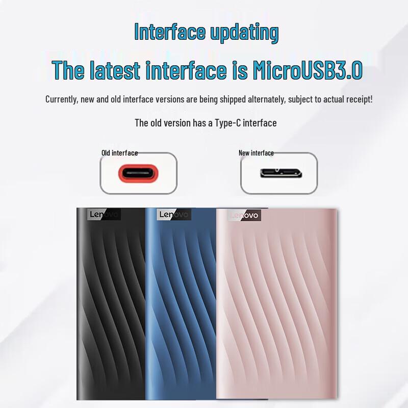 Lenovo F309 Lite Portable External Hard Drive