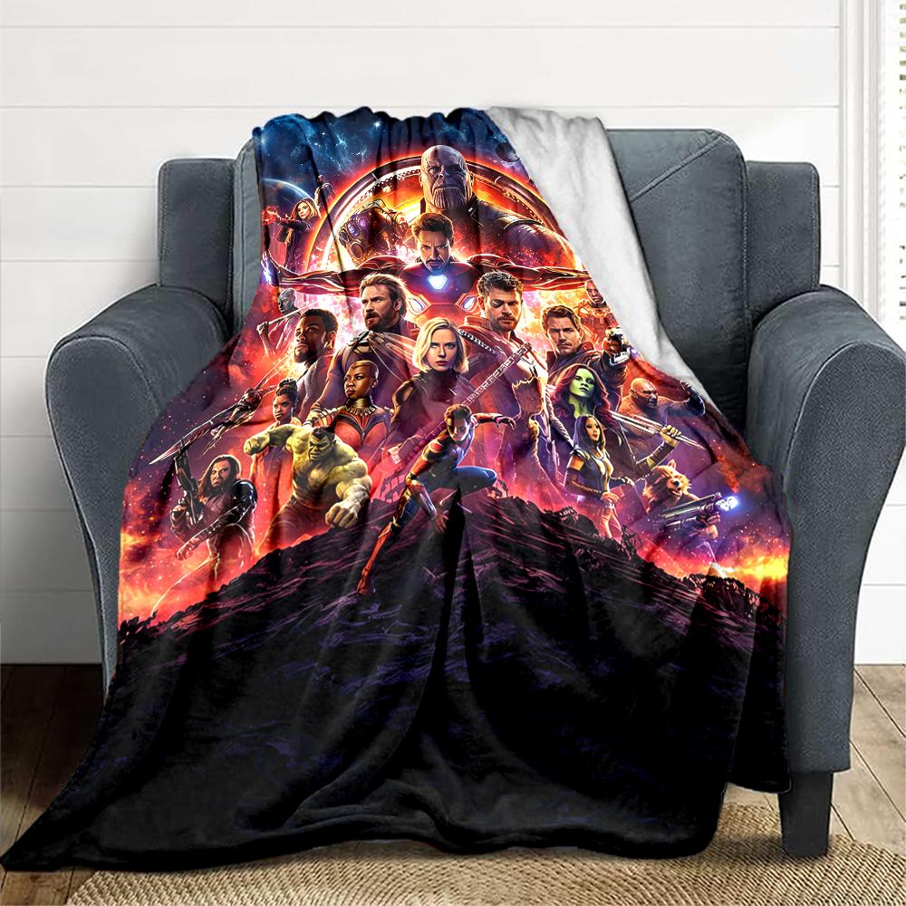 1Pc Avengers Infinity War Poster Blanket Soft And Comfortable Casual Warm Camping Travel Christmas Halloween Xmas Gift M924103