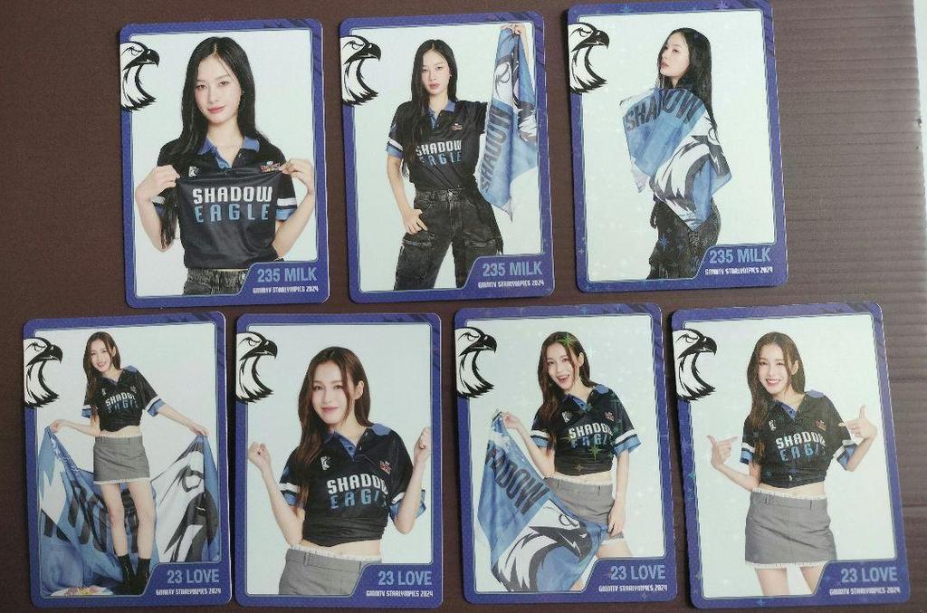 [USED] MilkLoveGMMTV Random Trading Cards 7 Cards