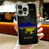 Ukraine Aesthetic Soft Phone Case For iPhone 15 16 17 Air 14 Pro Max 16E Plus 13 12 Mini Plating Anti-Fall Fundas