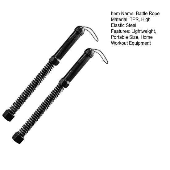 Paar Seilloses Battle Rope Leichtes Tragbares Trainingsseil Muskel Arm