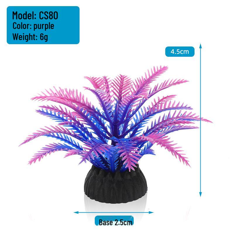 Yapay Akvaryum Dekorasyonu: Plastik Su Bitkileri ve Çiçekleri