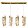 Modern Crystal Pendant Light Home Appliance Crystal Hanging Lamp for Dining Table Bar Bedside Crystal Suspension Fixture 220v