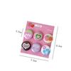 Y2K Kawaii 6/24Pcs Cartoon Badges Japanese Retro Look Ideal for DIY Arts and Crafts