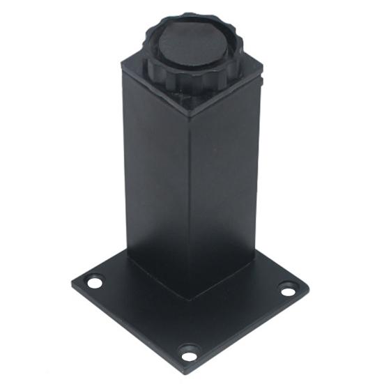 

Сверхмощные антикоррозийные ножки шкафа из алюминиевого сплава, квадратная мебельная ножка с регулируемой высотой 80mm