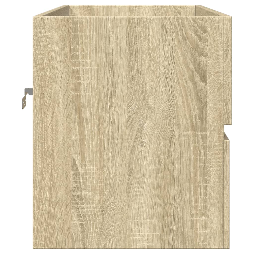 Washbasin Cabinet in Sonoma Oak 80 x 38.5 x 45 cm Particleboard